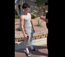 Dude Gets Chin Checked And Humiliated After Coming In A Random Hood Claiming He Have 20 Bodies