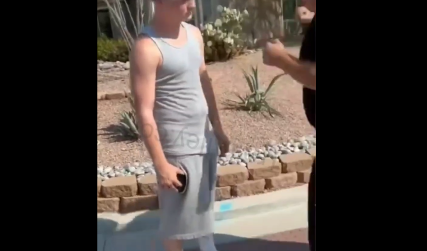 Dude Gets Chin Checked And Humiliated After Coming In A Random Hood Claiming He Have 20 Bodies