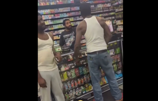 Dude Was About To Get Poked By Smoke Shop Store Owner After He Wouldn’t Leave The Store