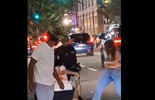 Woman Gets Arrested For Pushing A Man After He Kept Holding On To Her When She Tried To Leave Him