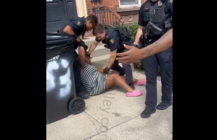 Woman Makes Fun Of A Girl She Called Police On After She Was Getting Manhandled By Police For Coming To Her House Trying To Fight