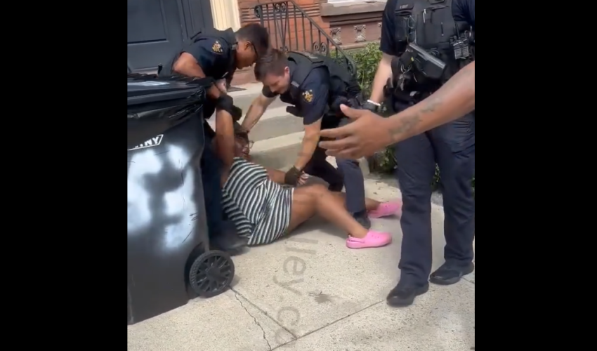 Woman Makes Fun Of A Girl She Called Police On After She Was Getting Manhandled By Police For Coming To Her House Trying To Fight