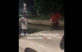 Man Was Told To Put The Gun Down To Throw Hands And As Soon As He Put It Down He Went Straight To Sleep