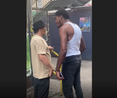 Dude Tried To Scare A Old Man And This How It Ended