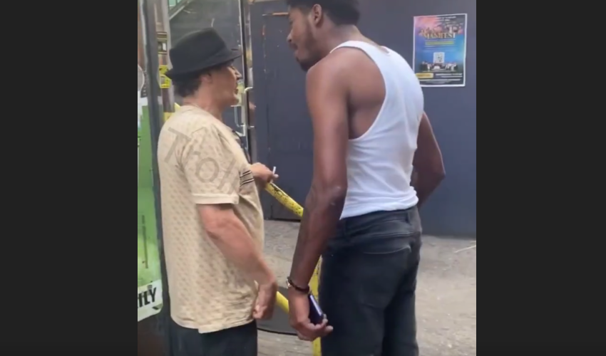 Dude Tried To Scare A Old Man And This How It Ended