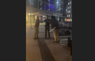 Security Guard Did A Spray And Grab Tactic
