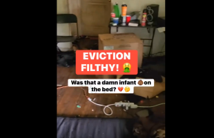 Landlord Went To Do A Inspection Of One Of His Homes While The Tenants Was There While Serving A Eviction And This Is What He Seen
