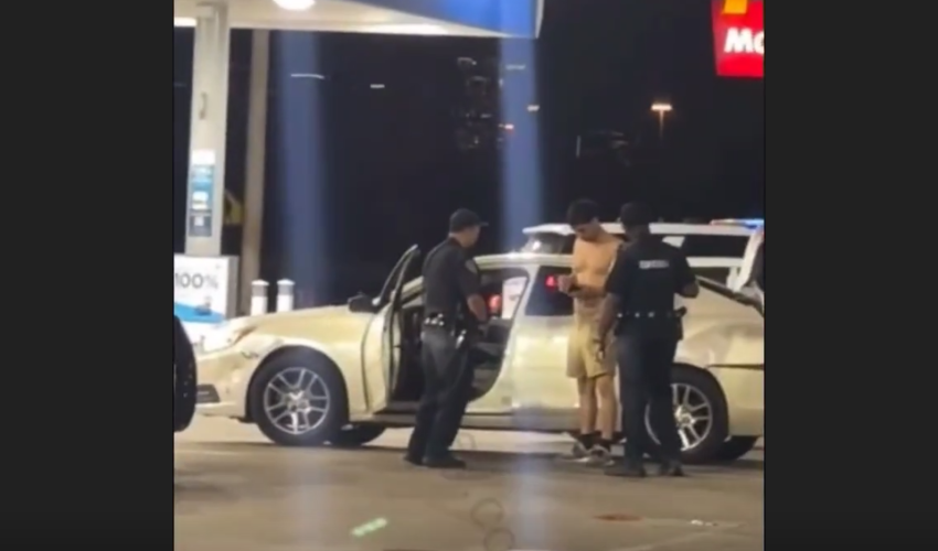 Police Let A Intoxicated Man Still Drive Away And He Ran A Light And Started Driving On The Wrong Side Of The Road