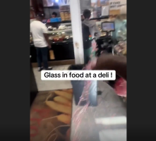 Man Gets Mad After A New York Deli Intentionally Put Glass In His Food After He Told Them To Remake It