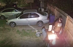 Lighting A Barbecue Pit Goes Wrong For A Pit Master