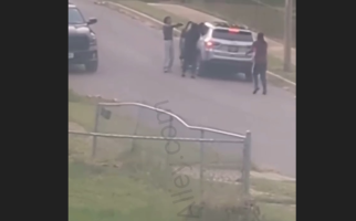 Man Gets Carjacked In Broad Daylight With His Homie And Tried To latch On To His Car To Get It Back
