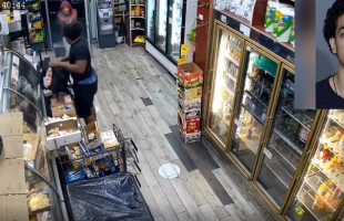 Innocent Customer Gets Caught In The Crossfire During A Robbery