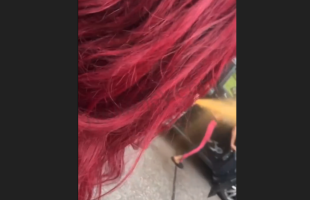 Girl Thought It Was Ok To Keep Talking Crazy Until She Got Sprayed Like A Bear