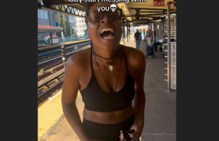 Woman Just Randomly Walked Up On Two Men That Was Minding Their Business And This How They Handled it