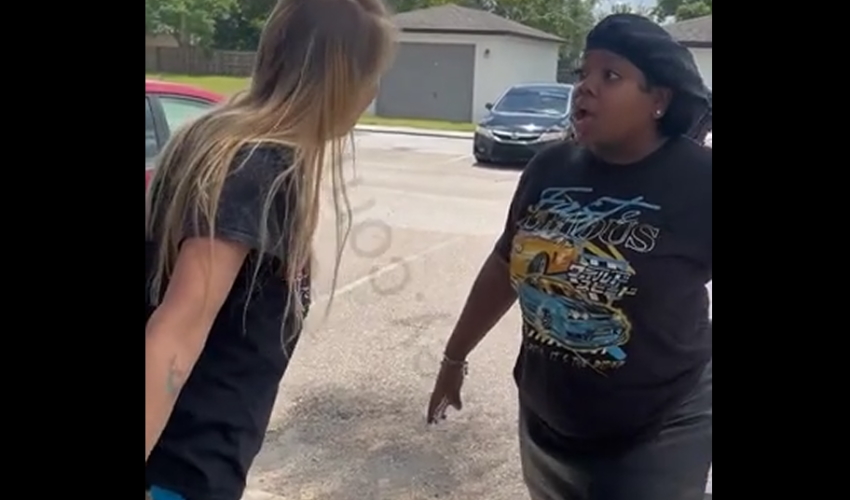 Woman Goes Off On A Single Mother After She Seen Her 8 Kids Digging Up Trash From The Dumpster And Treated Her Like A Kid For Not Controlling Them