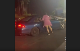 She Tried To Hit A Woman In A Car During A Altercation But It Went Wrong