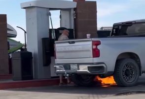 Police Made A Big Mistake After Deploying A Taser At A Gas Station While Making A Arrest