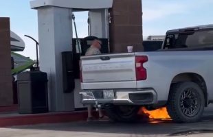 Police Made A Big Mistake After Deploying A Taser At A Gas Station While Making A Arrest