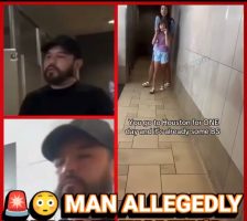 Man Gets Caught Hiding In The Women Restroom And Nobody Knew Until A Black Woman Warned Them