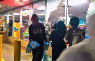 Group Of People Broke In A Store Just To Steal Beers And Snacks