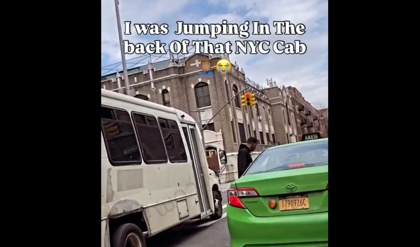 Cab Driver Denied Giving Him Service And Then He Tried To Swing On Him And Jump In The Back Seat