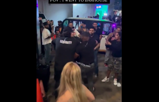 Woman Gets Mad After Security Slammed Her Boyfriend Like He Was Nothing