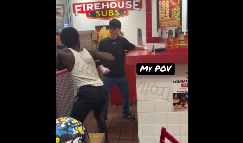Firehouse Subs Employee Was Willing To Put His Job On The Line For This Black Man