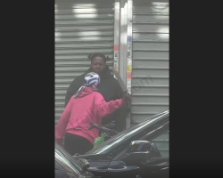 Woman Makes A Man Run His Pockets After He Stole Her Money