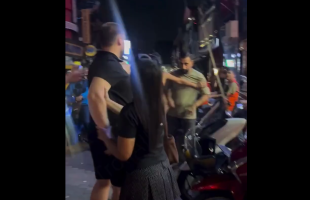 American Guy Gets Into A Altercation With Another Foreigner In Thailand Over A Girl