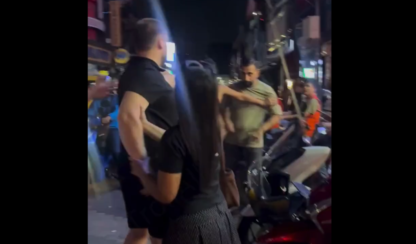 American Guy Gets Into A Altercation With Another Foreigner In Thailand Over A Girl