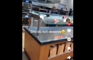 Dude Went Behind The Store Counter To Check A Female Employee After He Felt Like She Didn’t Give Him Respect