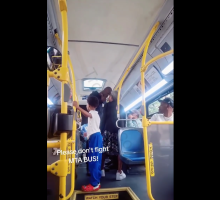 Man Almost Put Hands On A Grandma That Was With Her Grandson After He Seen Her Putting Hands On Him