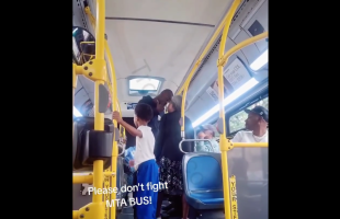 Man Almost Put Hands On A Grandma That Was With Her Grandson After He Seen Her Putting Hands On Him