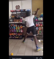 Father Found Out Store Clerk Showed His Daughter Something Inappropriate And Decided To Throw Items At The Clerk