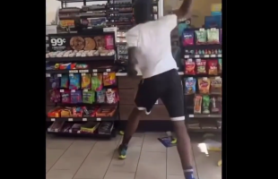 Father Found Out Store Clerk Showed His Daughter Something Inappropriate And Decided To Throw Items At The Clerk