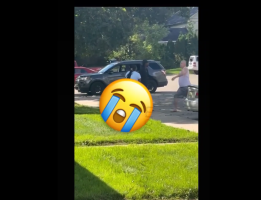 White Guy Protects His Black Neighbor From Her Boyfriend After He Kept Putting Hands On Her And Wouldn’t Leave Her Alone
