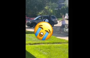 White Guy Protects His Black Neighbor From Her Boyfriend After He Kept Putting Hands On Her And Wouldn’t Leave Her Alone