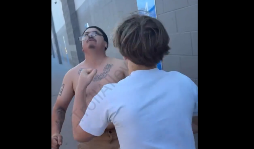Dude Gets Put To Sleep After He Pulled Up On A Group Of Young Guys Banging His Hood On Them