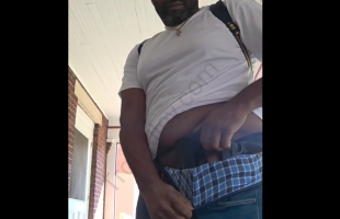 40+ Year Old Yn Shows Off Two Pistols Stuffed All The Way In His Pants And People Are Calling Them Funky Pistols