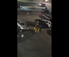 Holiday Inn Customers Witness This Happening Outside Their Hotel
