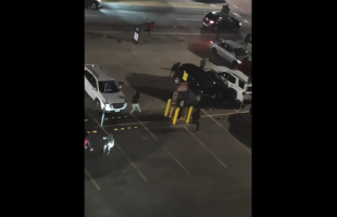 Holiday Inn Customers Witness This Happening Outside Their Hotel