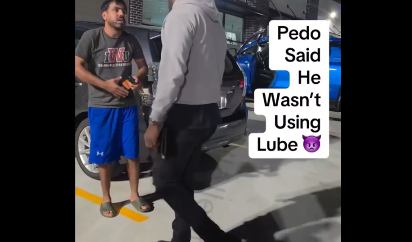U.S Marine Lured A Creep That Came To Meet A Child And Made Him Kiss The Ground