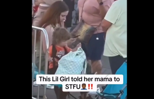 Black Woman Goes Off After A White Girl That Cuss Out Her Mother In Front Of Her