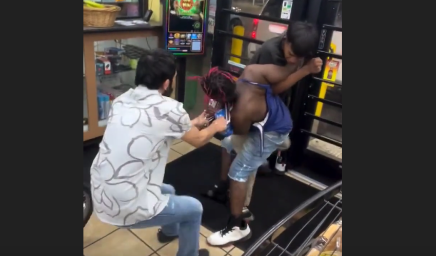 Store Owner Gets Handled By A Strong Woman After They Held Her Hostage In Their Store