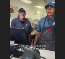 Dominoes Manager Didn’t Say A Word After A Guy Disrespected A Customer Multiple Times Right In Front Him