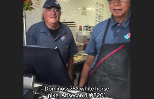 Dominoes Manager Didn’t Say A Word After A Guy Disrespected A Customer Multiple Times Right In Front Him