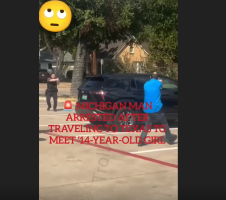 Pred Sting Caught In Texas After A Man Tried To Meet Up With A 14 Year Old Girl After Talking To Her A Whole Year