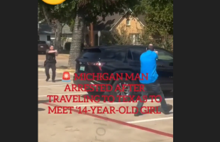 Pred Sting Caught In Texas After A Man Tried To Meet Up With A 14 Year Old Girl After Talking To Her A Whole Year