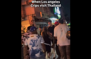 Los Angeles Crips Gets Into A Altercation With A Group Of Non Black Men In Thailand For Talking Crazy