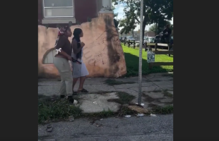 Woman Goes Off After She Caught Her Next Door Neighbor Getting Off While Watching Her Small Daughter